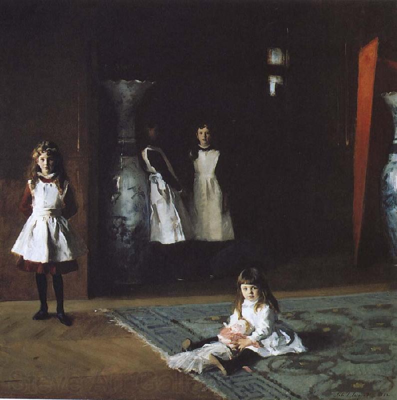John Singer Sargent Bo Aite daughters Spain oil painting art
